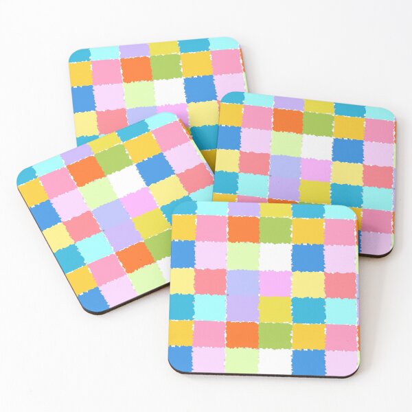 Item preview, Colourful patchwork ,quilt,geometric shapes ,boho pattern  designed and sold by MariaMarinova.