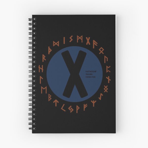 Item preview, Blue Gebo Futhark Rune Symbols designed and sold by Depic Spirit.