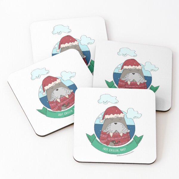 Item preview, Just Chillin HBU? (Walrus) designed and sold by Arctic-Teeshop.