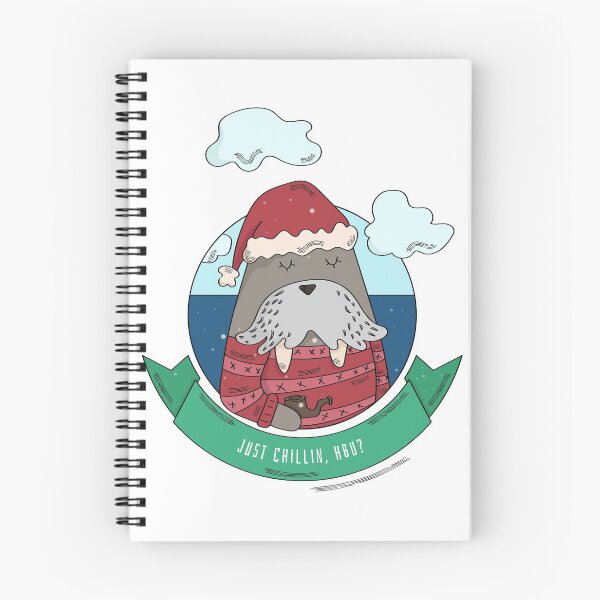 Item preview, Just Chillin HBU? (Walrus) designed and sold by Arctic-Teeshop.