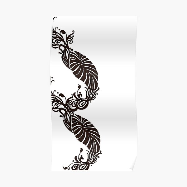 Henna Tattoo Wall Art Redbubble