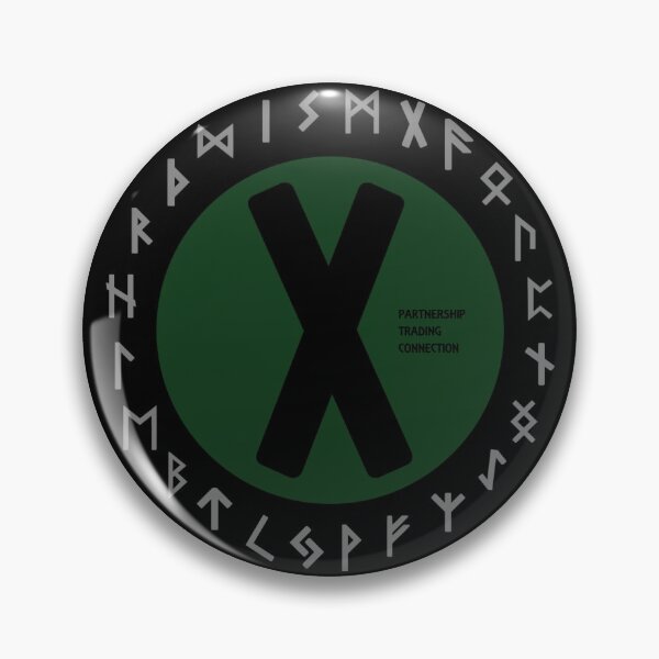 Artikelvorschau, Grüne Gebo Futhark Runensymbole entworfen und verkauft von Depic Spirit.
