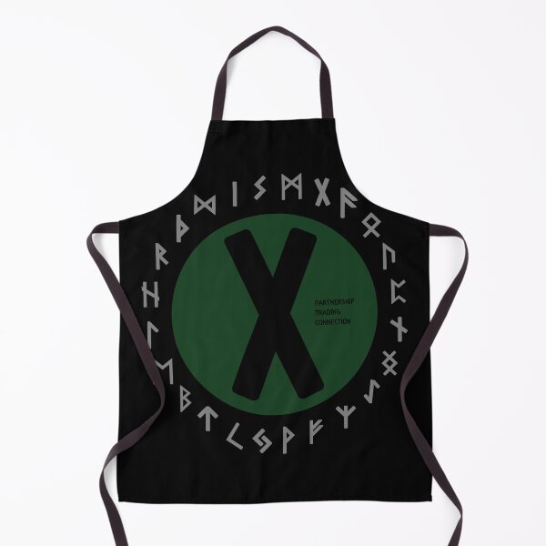 Item preview, Green Gebo Futhark Rune Symbols designed and sold by Depic Spirit.