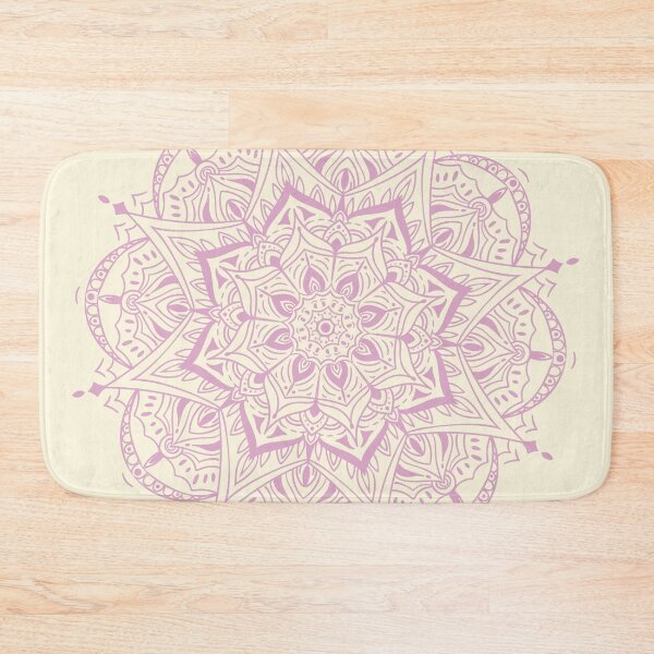 Item preview, Yoga mandala scrub pink designed and sold by Yogawoman.