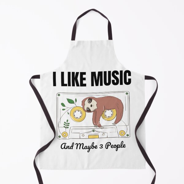 Item preview, I Like Music And Maybe 3 People Music Lovers Mixed Tape Cassette Tapes designed and sold by KLINESTORE.