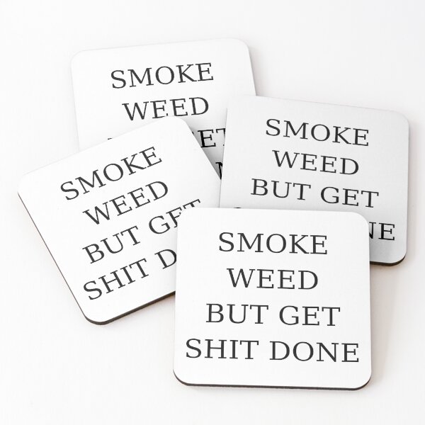 Item preview, FUMAR MALEZA PERO HACER MIERDA | Stoner inteligente y exitoso | Memes de malezas | designed and sold by AlfaEcho.