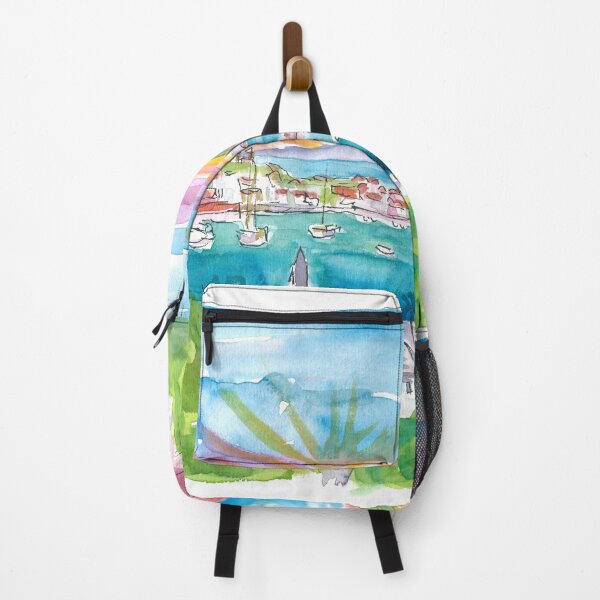 Item preview, Gustavia Saint Barthelemy Marina at Sunrise designed and sold by artshop77.