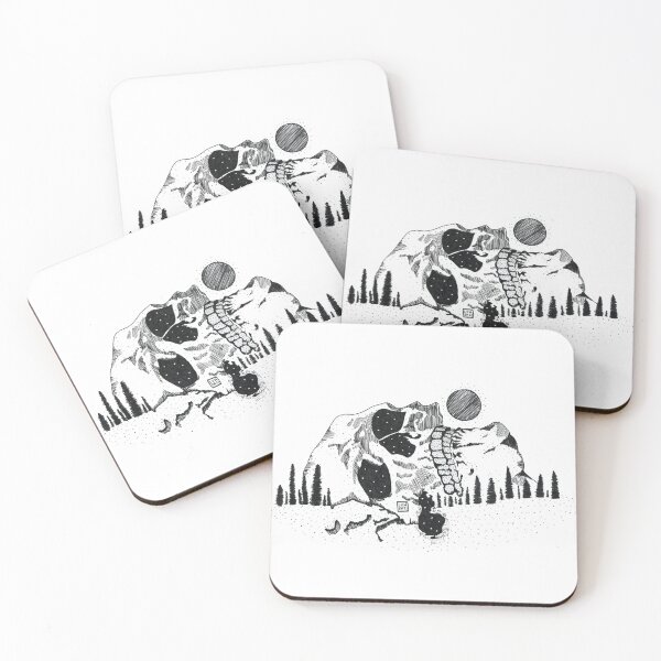 Item preview, SKULL MOUNTAINS designed and sold by Lumen Designs .
