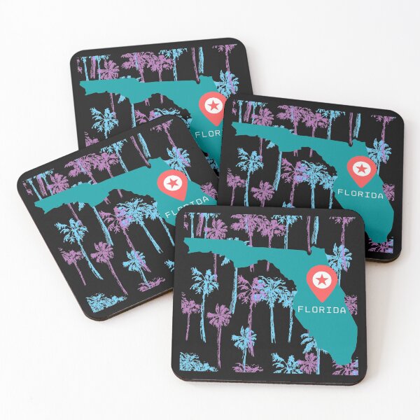 Item preview, Florida map designed and sold by corralmontana.