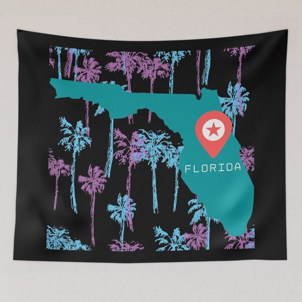 Item preview, Florida map designed and sold by corralmontana.