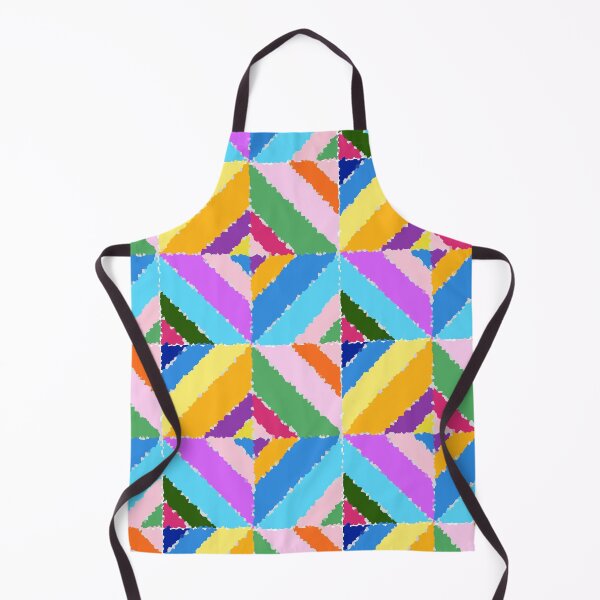Item preview, Colourful patchwork ,quilt,geometric shapes ,boho pattern  designed and sold by MariaMarinova.