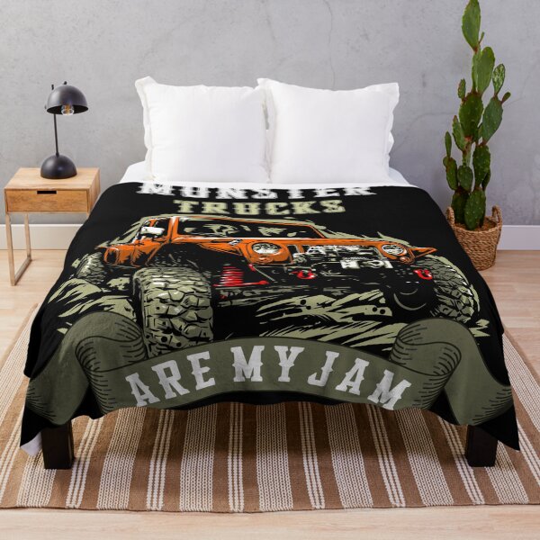 Item preview, Monster Trucks Are My Jam designed and sold by NajoFashions.