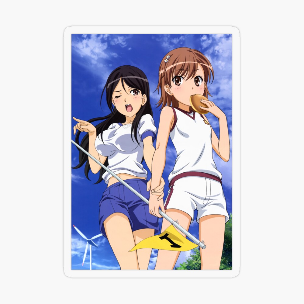 Toaru Series - Misaka Mikoto & Seiri Fukiyose Greeting Card for Sale by  AniSutekka | Redbubble