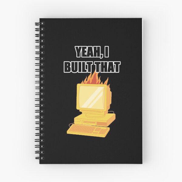 Item preview, Yeah I built it - PC Builder Joke designed and sold by zareworks.