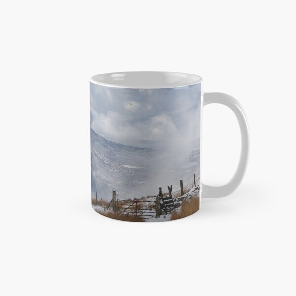 Item preview, A winter walk up Mount Snowdon designed and sold by neonlightphoto.