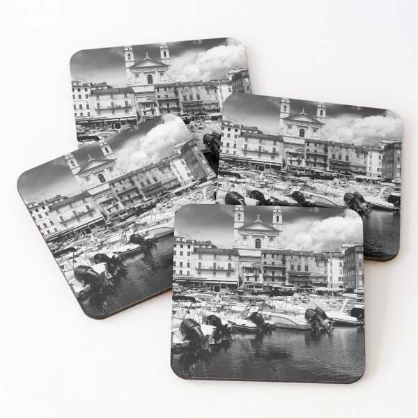 Item preview, Black & White of église Saint Jean-Baptiste in Bastia designed and sold by FotoMahieu.