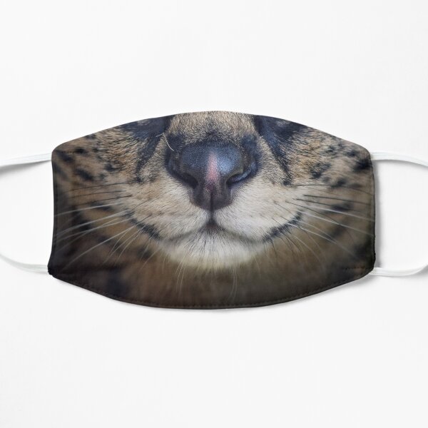 Serval Portrait Flat Mask