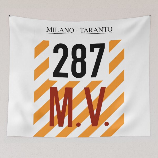 Item preview, Retro Milano-Taranto MV Race Number Graphic designed and sold by settebello.
