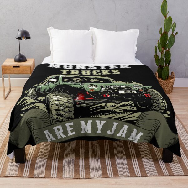 Item preview, Monster Trucks Are My Jam designed and sold by NajoFashions.
