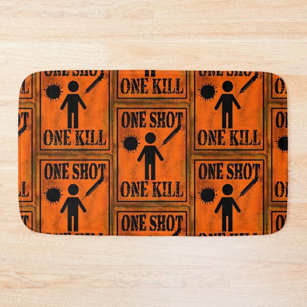 Item preview, One shot one kill, vaccine, virus,  designed and sold by ronnieyoung.