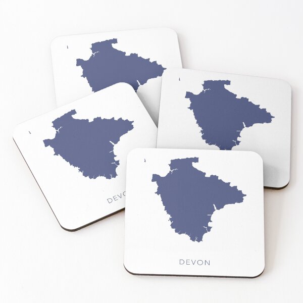 Item preview, Map of Devon UK designed and sold by By-Danni-Marie.