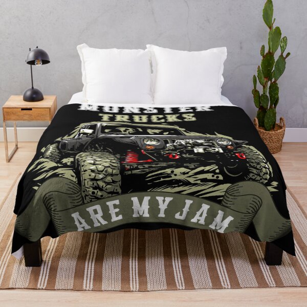 Item preview, Monster Trucks Are My Jam designed and sold by NajoFashions.
