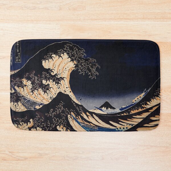 Item preview, The Great Wave off Kanagawa Dark Ocean Waves designed and sold by ind3finite.