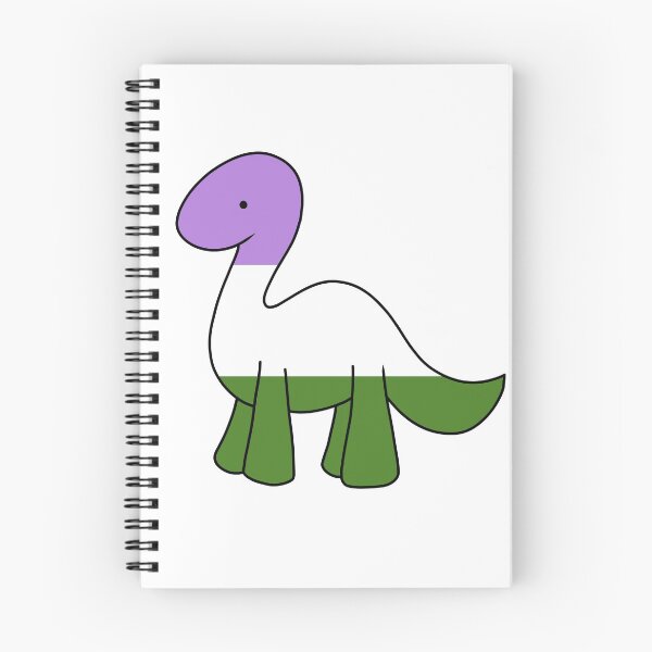 Item preview, Genderqueer Pride Dino designed and sold by vanillagutz.