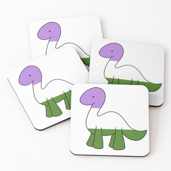 Item preview, Genderqueer Pride Dino designed and sold by vanillagutz.