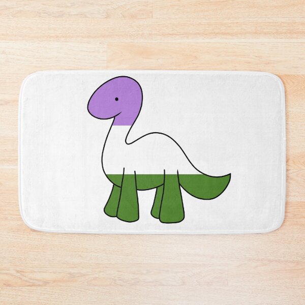 Item preview, Genderqueer Pride Dino designed and sold by vanillagutz.
