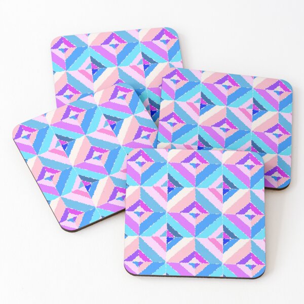 Item preview, Colourful patchwork ,quilt,geometric shapes ,boho pattern  designed and sold by MariaMarinova.