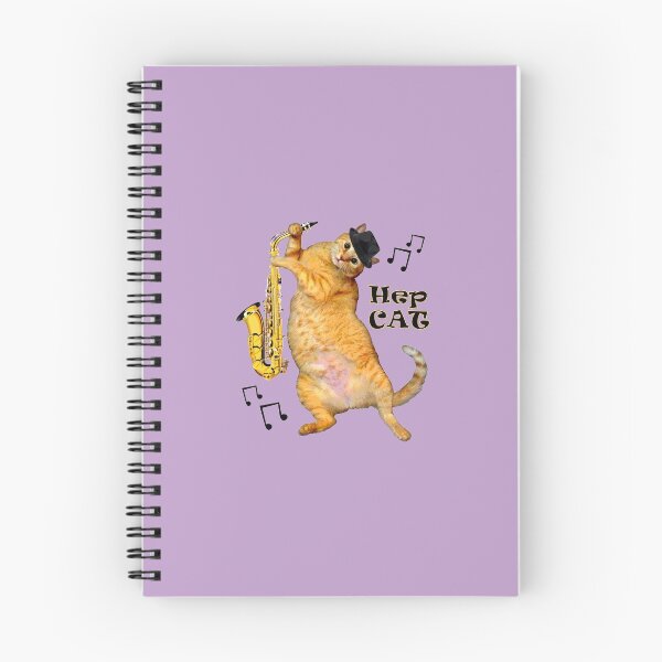 Item preview, Hep Cat Playing Saxophone - Purple Haze designed and sold by RawSunArt.