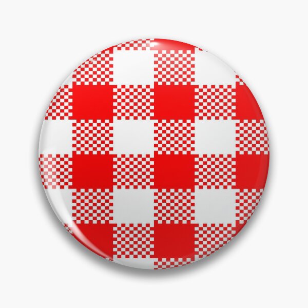 Item preview, Classic Red and White Tweed Plaid Pattern  designed and sold by DesignBliss2021.