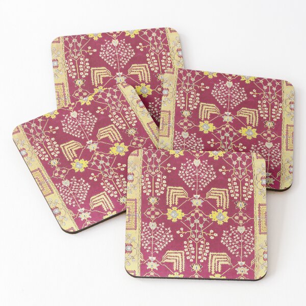 Item preview, Irish Antique Floral Rug Print designed and sold by Vicky Brago-Mitchell®.