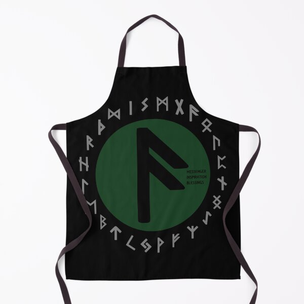 Item preview, Green Ansuz Futhark Rune Symbol designed and sold by Depic Spirit.