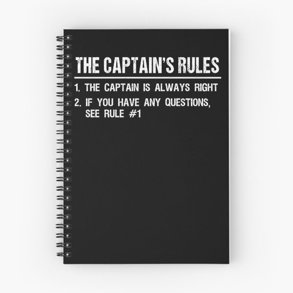 Item preview, The Captain's Rules is Always Right Funny Boater designed and sold by woodesigner.