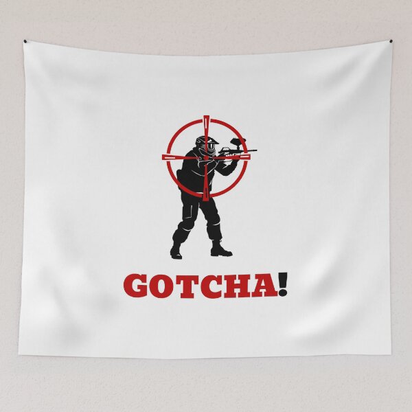 Item preview, Gotcha paintball tactical white designed and sold by daguilon.