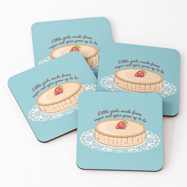 Item preview, "Little Girls Made From Sugar And Spice Grow Up To Be Cheesecakes" designed and sold by XXRebellion.