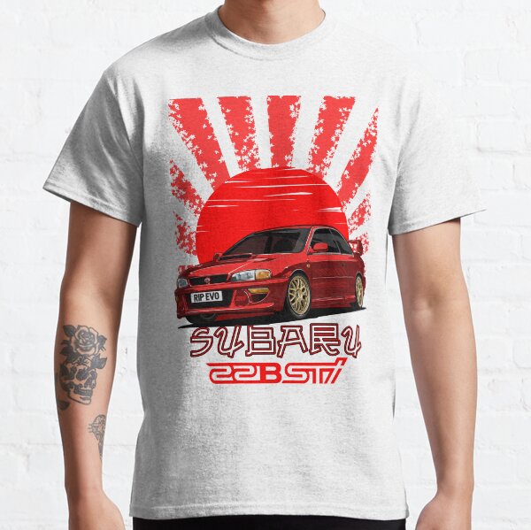 Impreza 22B WRX STI - R.I.P. EVO (Red) Classic T-Shirt
