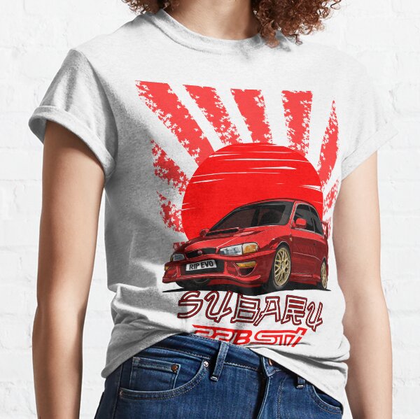 Impreza 22B WRX STI - R.I.P. EVO (Red) Classic T-Shirt