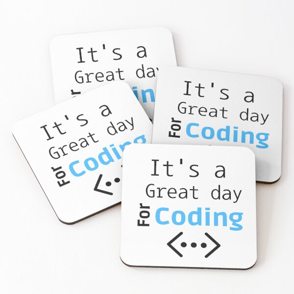 Item preview, it's a great day for coding, best gift, programer gift, software developer designed and sold by blkstore.