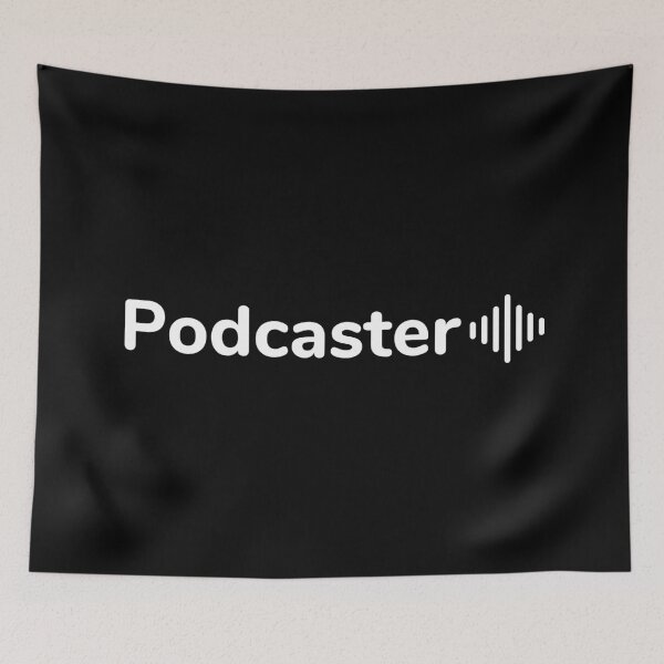 Item preview, Podcaster sound wave designed and sold by Inspirationmotivation.
