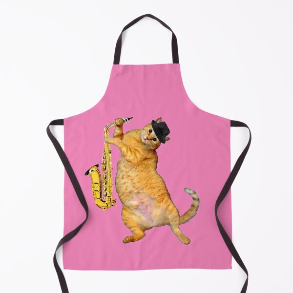 Item preview, Hep Cat with Saxophone - In the Pink designed and sold by RawSunArt.