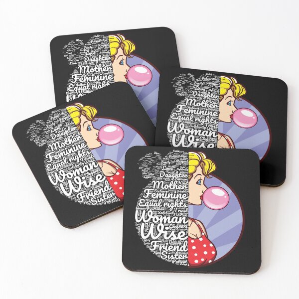 Item preview, International Women's Day Gift for Women Word Cloud Retro designed and sold by Drathaar.