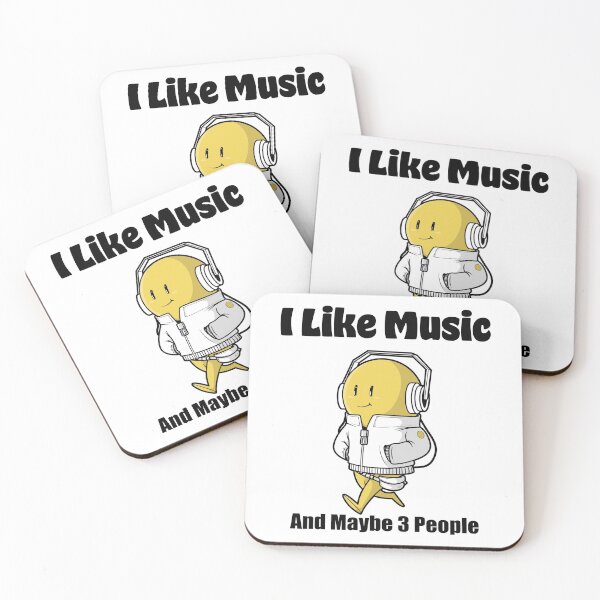 Item preview, I Like Music And Maybe 3 People Music Lovers Mixed Tape Cassette Tapes designed and sold by KLINESTORE.