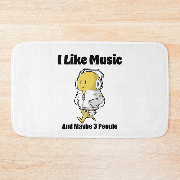 Item preview, I Like Music And Maybe 3 People Music Lovers Mixed Tape Cassette Tapes designed and sold by KLINESTORE.