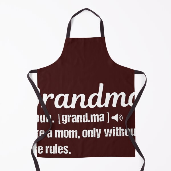 Item preview, Grandma Funny Letters LIKE A MOM,ONLY WITHOUT THE RULES see also Beautiful, Awesome, Wise designed and sold by Dream-bubble.