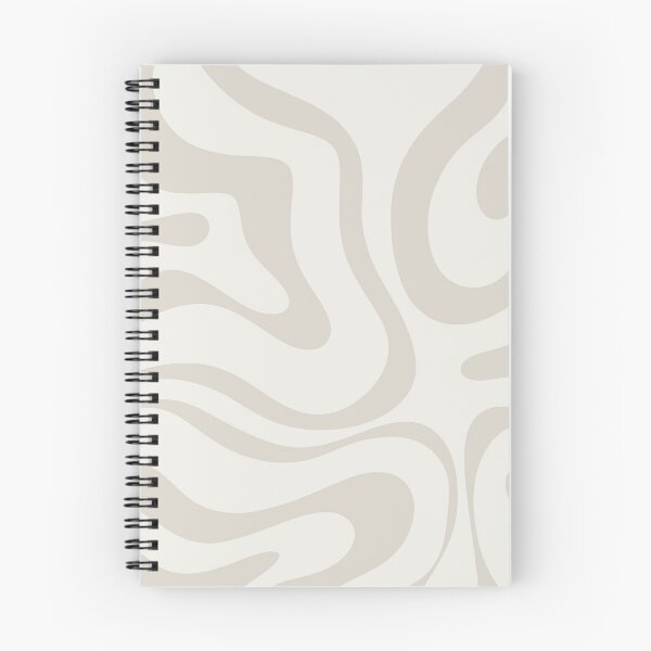 Item preview, Liquid Swirl Abstract Pattern in Light Mushroom Beige designed and sold by kierkegaard.