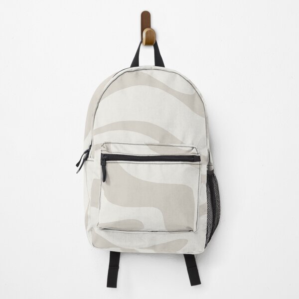 Item preview, Liquid Swirl Abstract Pattern in Light Mushroom Beige designed and sold by kierkegaard.