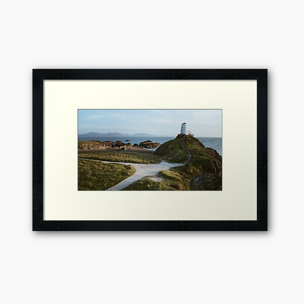 The Path to Tŵr Mawr Framed Art Print
